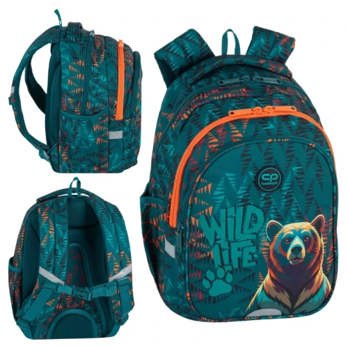 Coolpack Jerry Rucsac Școlar 3 Compartimente Beer