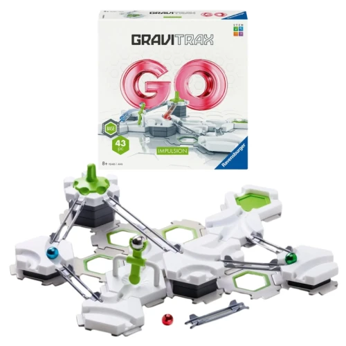 Set GraviTrax Go Impulsion Pista de Bilute 43 Elemente pentru Copii 8+