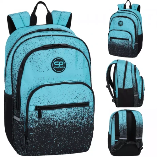 Coolpack Alfa Rucsac Tineret cu 2 Compartimente Green Dot