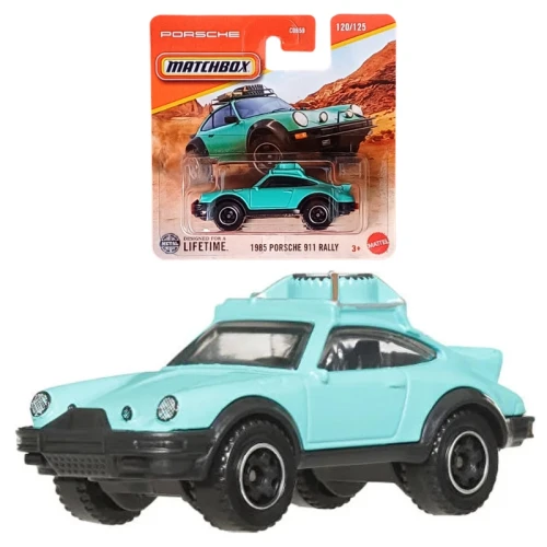 Matchbox Mașinuță Metalică Resorak Auto de Colecție 1:64 1985 Porsche 911 Rally