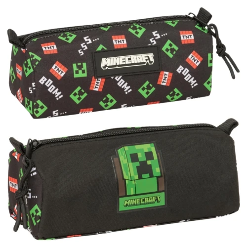 Penarul Triplu Safta Minecraft - Sac Școlar Organizator