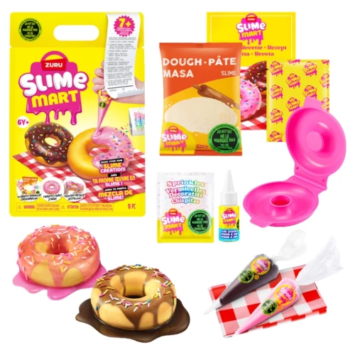 Set Creativ Slime Mart Donut Masă Plastică DIY Set Creativ pentru Copii 6+