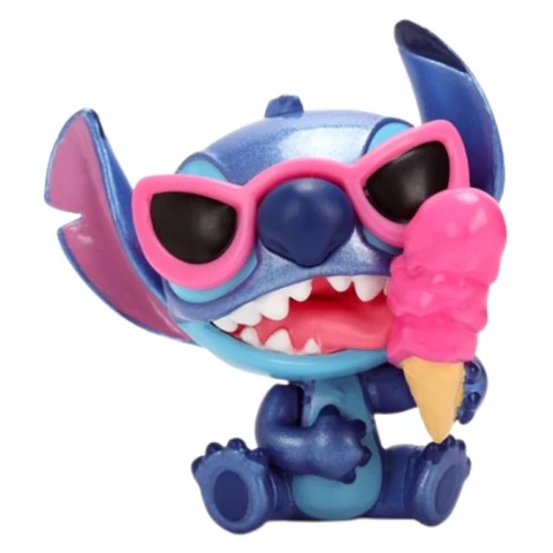 Figurină metalică de colecție Stitch Lilo și Stitch cu înghețată Disney Jada