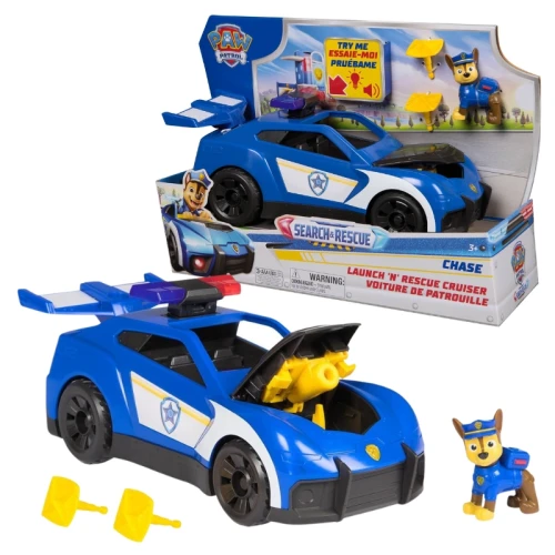 Psi Patrol Search Rescue Vehicul Poliție Chase Vehicul Interactiv Lansator
