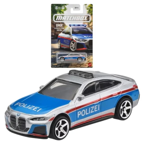Matchbox BMW i4 Police Sedan Berline