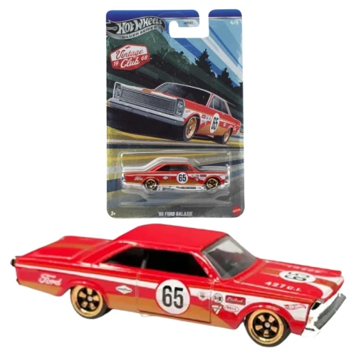 Hot Wheels Silver Series Vintage Mașină de Colecție '65 Ford Galaxie JKY29