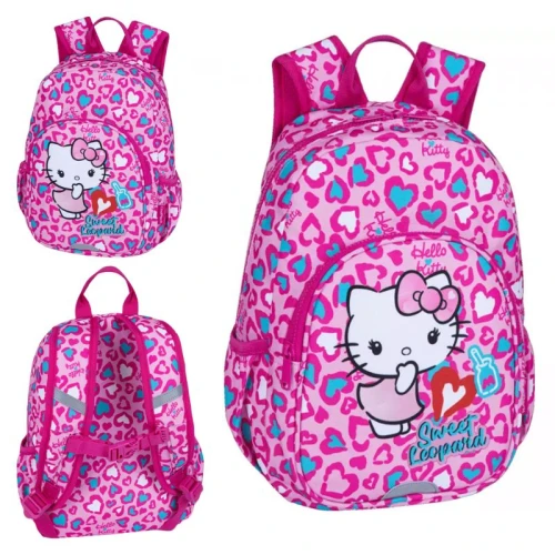 Coolpack Toby Rucsac Școlar Grădiniță Pentru Copii Hello Kitty Roz