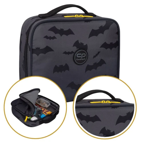 Coolpack Coolerbag Lunchbox Cutie Termică Batman Neagră Darker Night