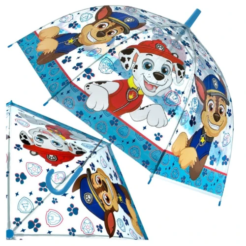 Umbrelă pentru copii Umbrelă automată Paw Patrol Albastru Paw Patrol pentru copii 3+