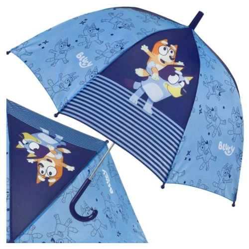 Umbrelă mică pentru copii Umbrelă automată Albastră Câinele Bluey Pentru Copii 3+