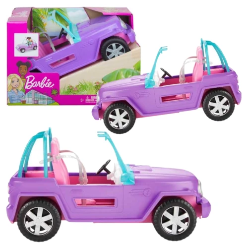 Barbie Autoturism pentru Păpuși Jeep de Plajă Mov 3+