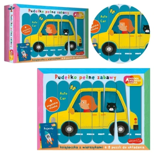 Vehicule Carte Cu Adăugiri Puzzle Poezii Pentru Copii Academia Inteligentului Copil Pachet Plin De Distracție Zbigniew Dmitroca