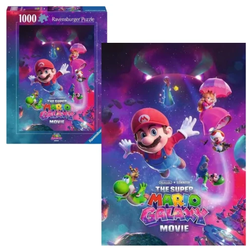 Ravensburger Puzzle 1000 de Piese Super Mario Galaxy Movie 7+