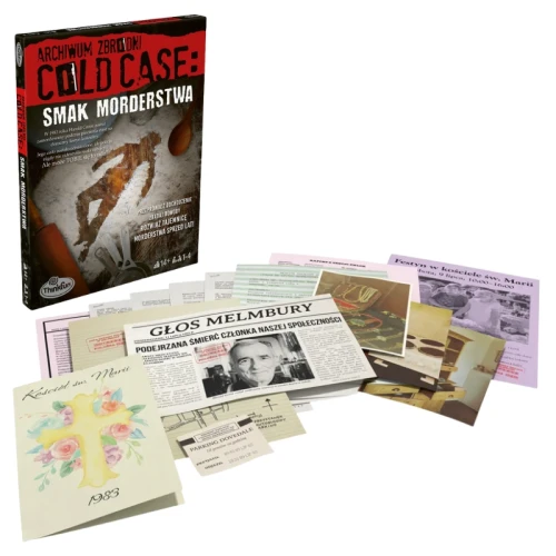 Ravensuburger Thinkfun Arhiva Crimei Cold Case Gustul Crimei Joc de Masă Detectiv 14+