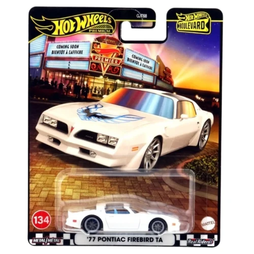 Hot Wheels Premium Boulevard Mașinuță Colecționară '77 Pontiac Firebird TA JBL28