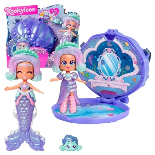 Set Figurinelor Kookyloos Figurină Pentru Copii Figurine Accesorii Păpușă Jucărie Starlight Fantasy Mermaid