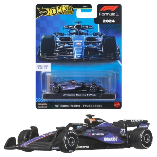 Hot Wheels Premium Race F1 Mașină de Colecție Williams Racing-FW46 Formulă 1 Team #23 JBM15