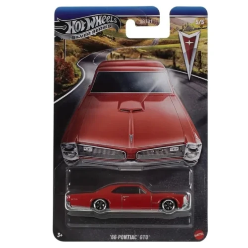 Hot Wheels Silver Series Mașină Vehicul '66 Pontiac GTO JKY14