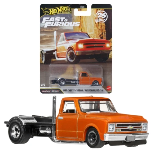 Hot Wheels Premium Fast&Furious Mașină Colecționară 1967 Chevy Custom C-10 JHW61