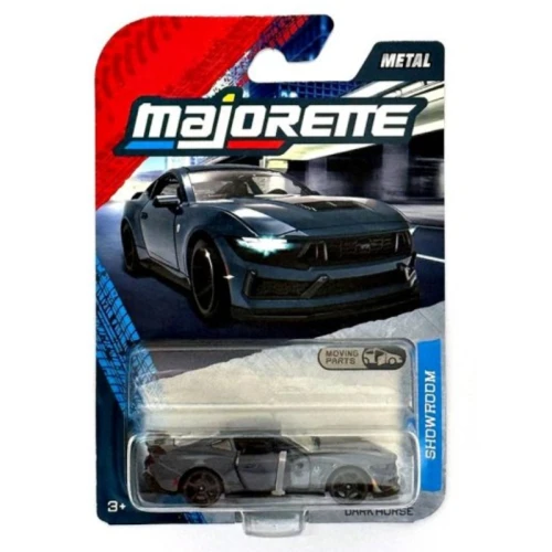Majorette Deluxe Mașină Metalică Model Resorak Premium Roți de Cauciuc Ford Mustang Dark Horse 3+