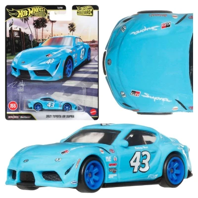 Hot Wheels Premium Boulevard Mașinuță Auto Vehicul 1:64 Mașinuță 2021 Toyota GR Supra 3+