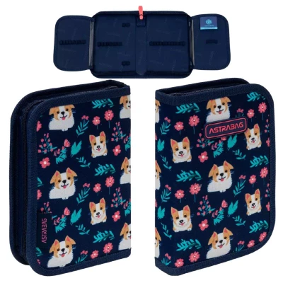 Penar Astrabag Dear Puppy Școlar Extensibil Pentru Școală Spațios Fără Echipare O singură compartimentare