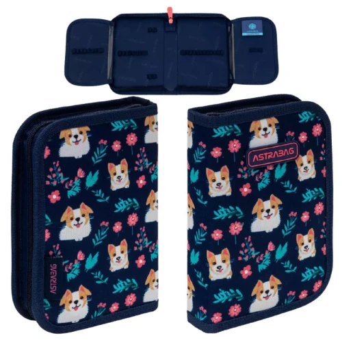 Penar Astrabag Dear Puppy Școlar Extensibil Pentru Școală Spațios Fără Echipare O singură compartimentare