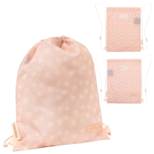 Sacul Sportiv Pentru Pantofi Pentru Copii Astrabag Școlar Pentru Școală Pentru Grădiniță Pentru Încălțăminte Educație Fizică Geantă Fluffy Puffy