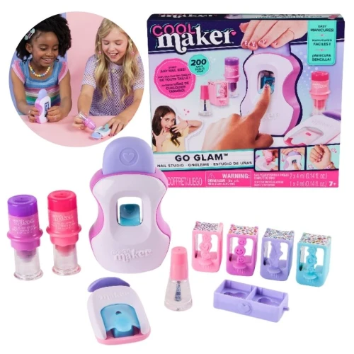 Go Glam Cool Maker Studio Unghii Pentru Copii Set Pentru Manichiură