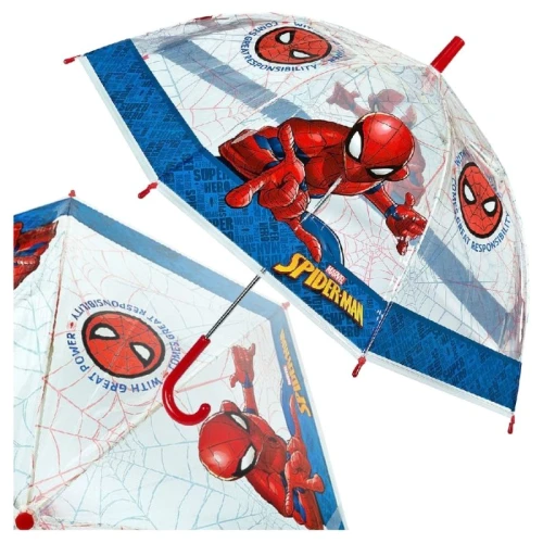 Umbrelă pentru copii Umbrelă Automată Spider-Man pentru copii Undercover 3+