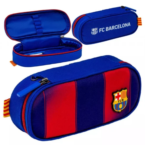 Astrabag Penar cu un singur compartiment Borsetă Etui pentru rechizite școlare FC Barcelona