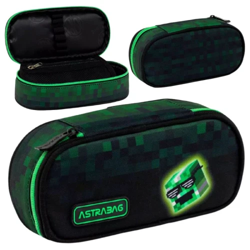 Penar Astra AstraBag Pixel Hero Școlar Simplu Fără Accesorii Borsetă Pentru Copii La Școală Spațios