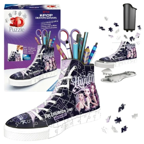 Puzzle 3d K-pop Demon Hunters Puzzle 3D Spatială 108 Piese Model Ravensburger 8+