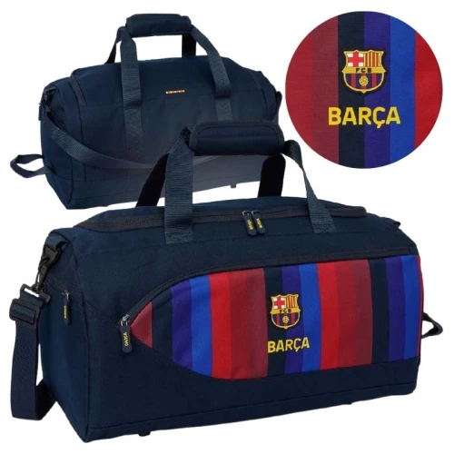 Geantă Sportivă Safta De Călătorie Spațioasă Pentru Sală Educație Fizică Bazin Sportiv Tineret FC Barcelona 31l