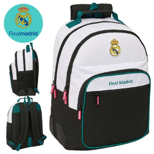 Rucsac Școlar Pentru Tineret Safta Real Madrid Real Madrid 26/27 Pentru Școală Sportiv Spațios Pentru Copii