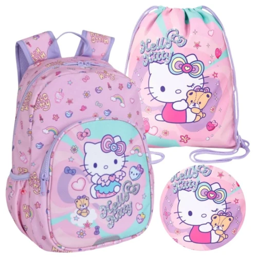 Set Preșcolar De Excursie 2în1 Coolpack Rucsac Mic Pentru Copii + Sac Pentru Încălțăminte Sport