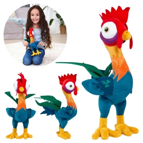 Jucărie de pluș Vaiana Moana Cocoșul Hei Hei Originală Simba