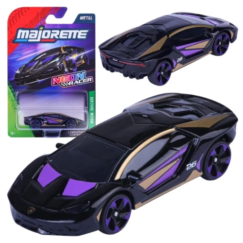 Majorette Neon Racer Premium Metal Auto Masina Lamborghini Model Centenario Scara 1:64