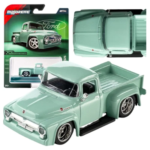 Majorette Collection Vehicul de Colecție Mașină Metalică Ford F-100 1956 Scara 1:64