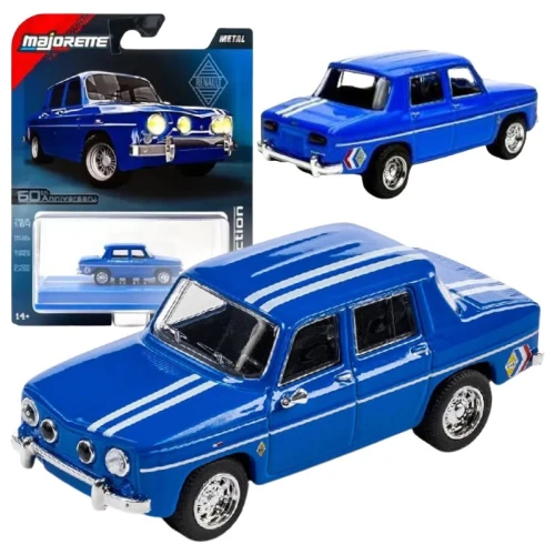 Majorette Collection Vehicul de Colecție Mașină Metalică Model Renault R8 Gordini 1966 Scara 1:64