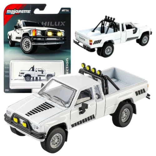 Majorette Collection Vehicul de Colecție Mașină Metalică Model Toyota Hilux SR5 Pickup 1985 Scara 1:64