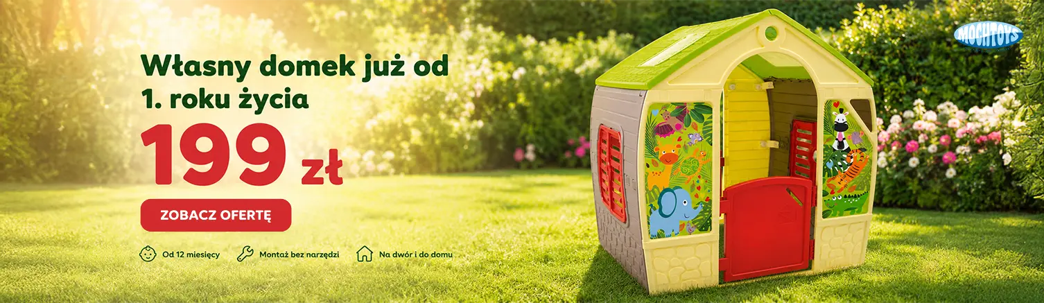 Domek Mochtoys w promocji ASPEKTO