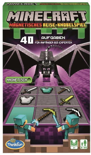 THINKFUN MINECRAFT PUZZLE MAGNETIC 8 ANI+