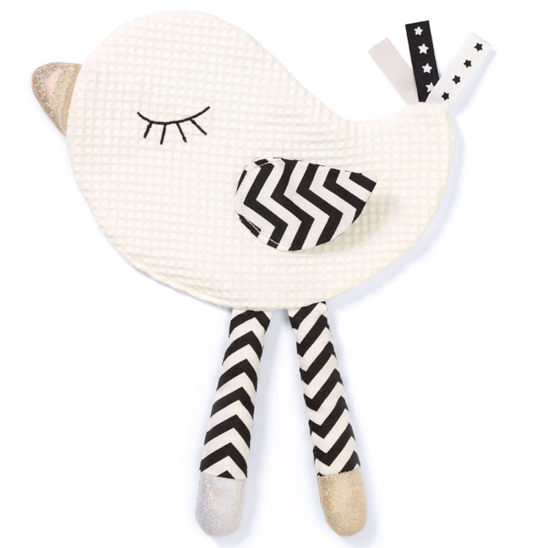 Babyono Zornăitor Sensory Plushă Little Birdie