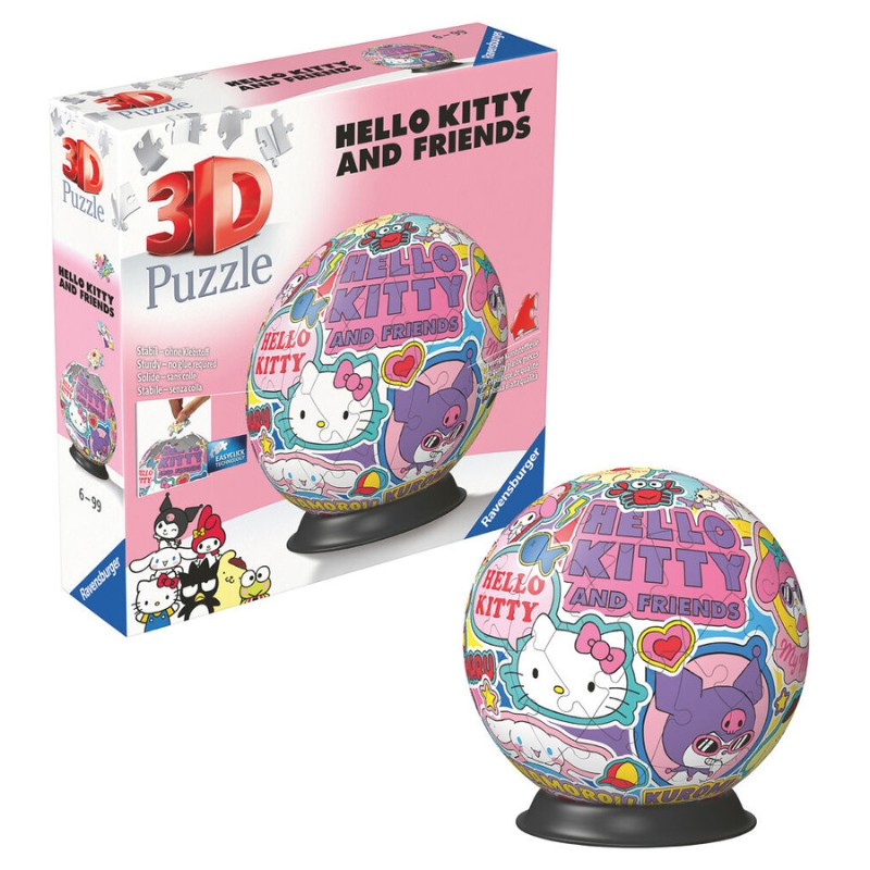 Puzzle 3D Hello Kitty