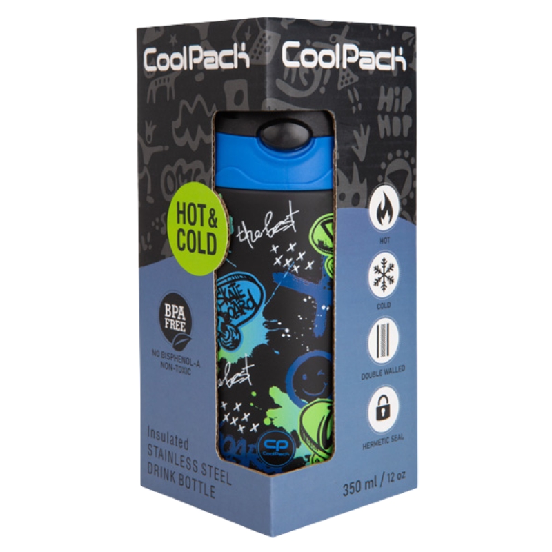 Coolpack Bono Termos Butelka Termiczna Ze Słomką I Uchwytem
