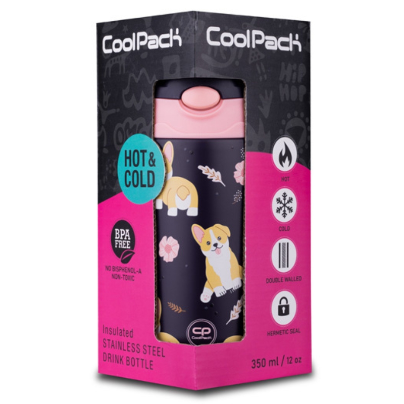 Coolpack Bono Termos Butelka Termiczna Ze Słomką I Uchwytem
