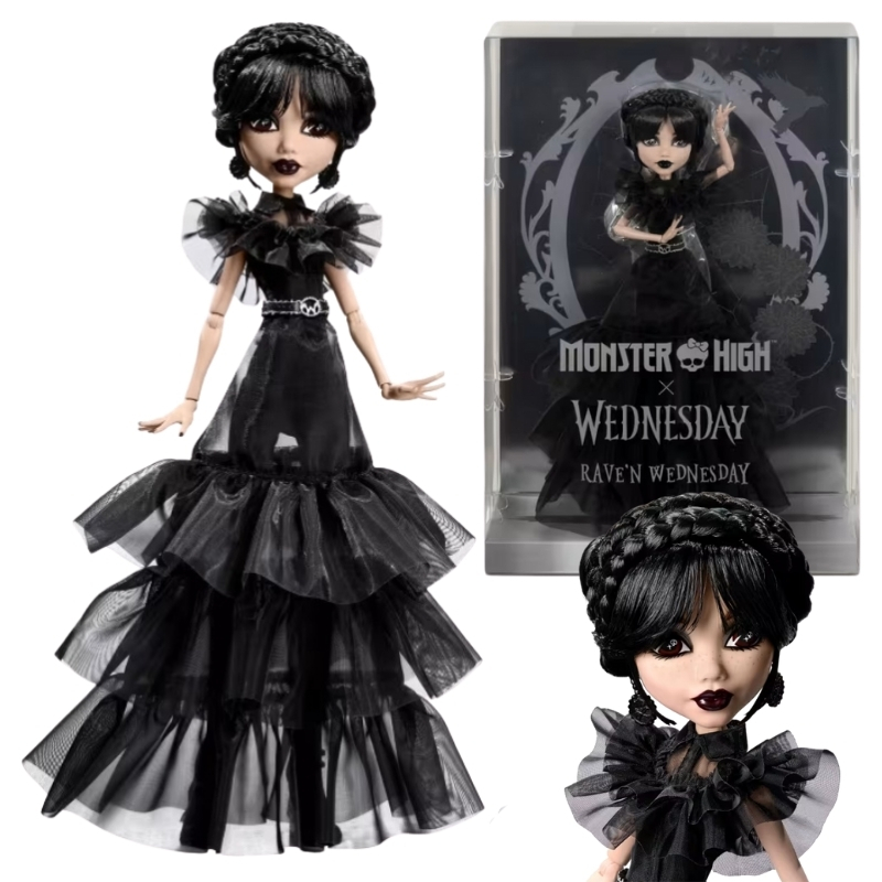 Monster High x Wednesday Păpușa Wednesday