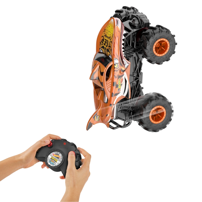Hot Wheels Monster Truck Tiger Shark RC Pojazd Zdalnie Sterowany + Pilot