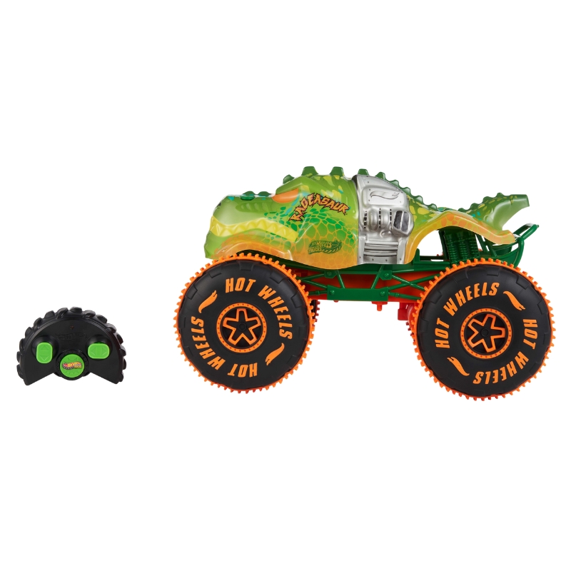 Hot Wheels Monster Truck Rageasaur RC Vehicul cu Telecomandă + Telecomandă